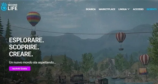 Second Life, social network