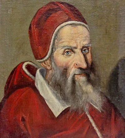 Dipinto di Bartolomeo Passarotti. Raffigurazione di Papa Gregorio XIII